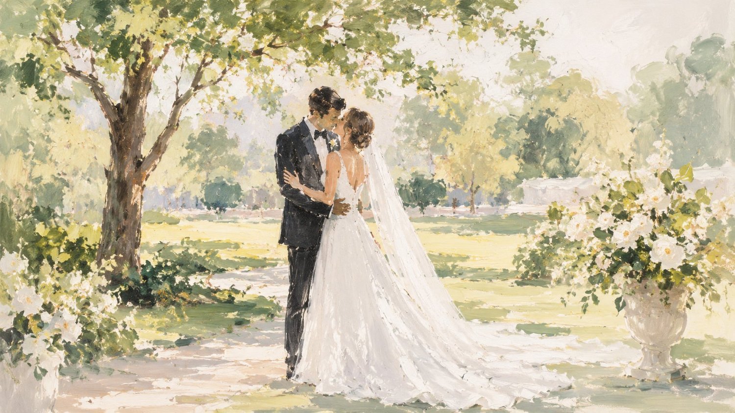 Peinture de mariage